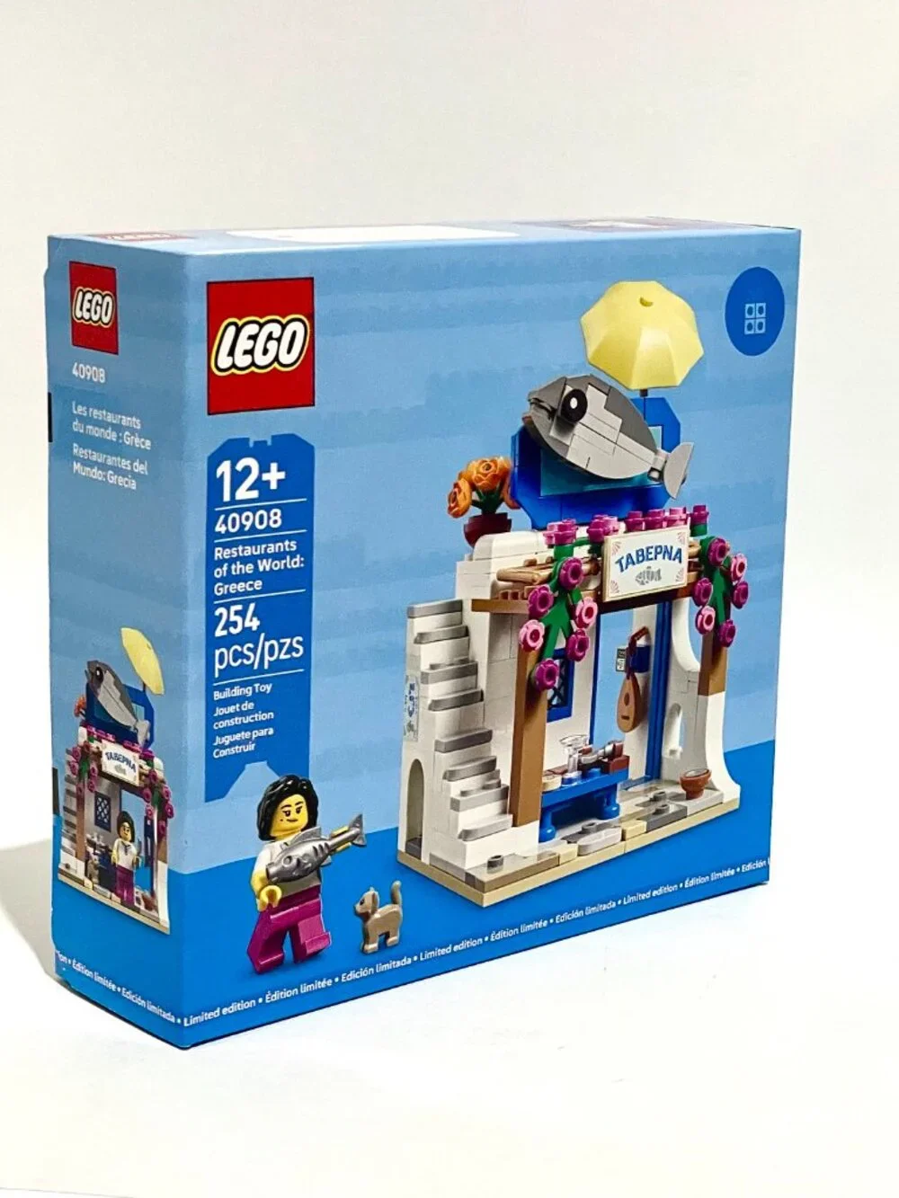 LEGO 40908 Restaurants of the World Greece NIB NEW in Hand